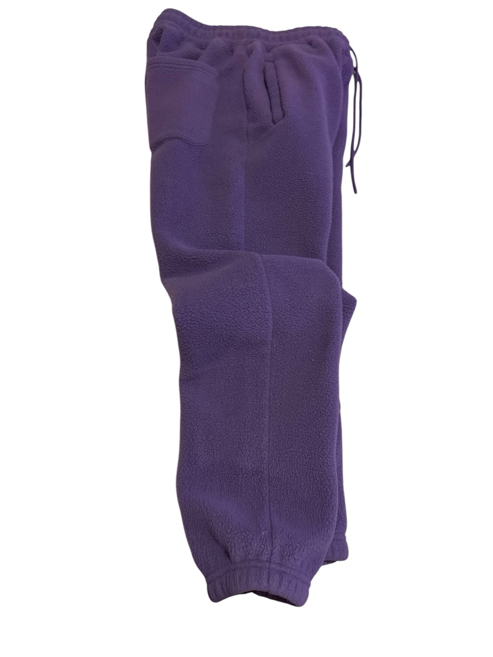 YellowLabel Purple Fleece Jogger Pants